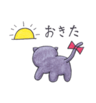 くろねこ・ごろうのねこぱんち（個別スタンプ：30）