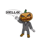 Jack O' Lantern in Halloween（個別スタンプ：3）