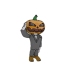 Jack O' Lantern in Halloween（個別スタンプ：6）