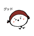 スズメのまめちゃん（個別スタンプ：11）