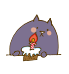 デブ猫クロの日常（個別スタンプ：8）