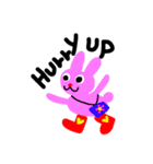 pink rabbit USAKO（個別スタンプ：1）