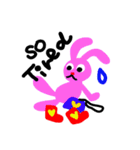 pink rabbit USAKO（個別スタンプ：5）