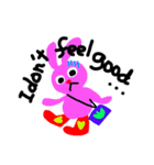 pink rabbit USAKO（個別スタンプ：29）