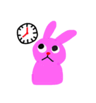 pink rabbit USAKO（個別スタンプ：31）