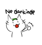 【人工】エスペラント猫ちゃん【言語】（個別スタンプ：21）