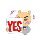 クマ歌劇団（個別スタンプ：3）