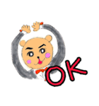 クマ歌劇団（個別スタンプ：25）