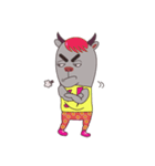 Buffalo Man in K-POP Style（個別スタンプ：17）