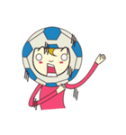 こんにちはサッカー少年（個別スタンプ：9）