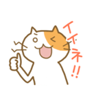 ノリノリなねこ チャミー（個別スタンプ：4）