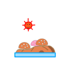 ウサギとカメのスタンプです（個別スタンプ：26）