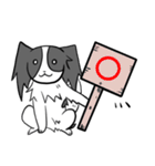 へたれパピヨン（個別スタンプ：1）