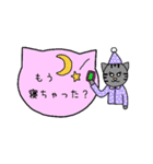 シンプル猫ボード ～女子編～（個別スタンプ：29）