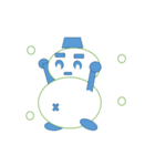 雪だるまと遊ぼう（個別スタンプ：5）
