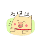 アララ＆とんちゃん（個別スタンプ：4）