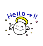 デビルくんとエンジェルちゃん（個別スタンプ：2）