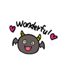 デビルくんとエンジェルちゃん（個別スタンプ：25）