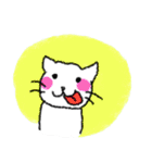 ほわほわクレヨン猫ちゃん（個別スタンプ：9）