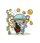 Hamster and Fish（個別スタンプ：25）