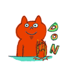 ねこ氏うさぎ氏と仲間たち（個別スタンプ：2）