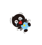クレイアニメ KUROMAME（個別スタンプ：11）