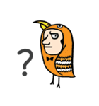 Mr. Big Nose loves daydreaming.（個別スタンプ：1）
