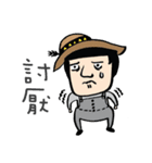 Mr. Big Nose loves daydreaming.（個別スタンプ：3）
