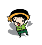 Mr. Big Nose loves daydreaming.（個別スタンプ：7）