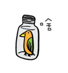 Mr. Big Nose loves daydreaming.（個別スタンプ：21）