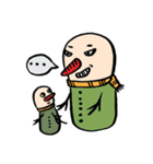 Mr. Big Nose loves daydreaming.（個別スタンプ：28）