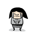 Mr. Big Nose loves daydreaming.（個別スタンプ：35）