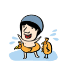 Mr. Big Nose loves daydreaming.（個別スタンプ：38）