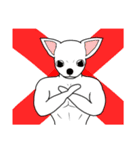 肉体美！！筋肉チワワ！！（個別スタンプ：31）