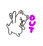 しろいぬしろ2（個別スタンプ：4）