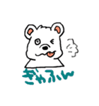 しろいぬしろ2（個別スタンプ：14）