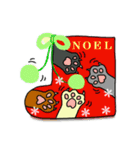 クリスマススタンプ（ペットばっかり）（個別スタンプ：19）