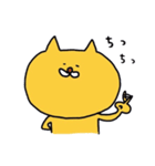 黄色いねこまる。（個別スタンプ：18）