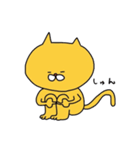 黄色いねこまる。（個別スタンプ：28）