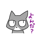 じとねこ（個別スタンプ：19）