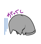 じとねこ（個別スタンプ：22）