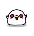 もちみちゃんとぴっぴちゃん（個別スタンプ：4）