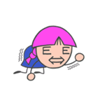 顔文字っ娘(Kaomojicco)（個別スタンプ：34）