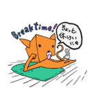 キューブねこ（個別スタンプ：7）