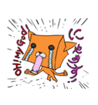 キューブねこ（個別スタンプ：12）