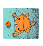 キューブねこ（個別スタンプ：16）