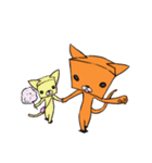 キューブねこ（個別スタンプ：17）
