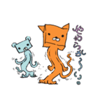 キューブねこ（個別スタンプ：19）