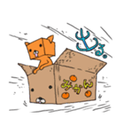 キューブねこ（個別スタンプ：25）