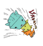 キューブねこ（個別スタンプ：28）